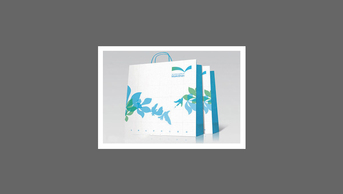 安徽馬鞍山中心醫(yī)院標(biāo)志及VI設(shè)計(jì)