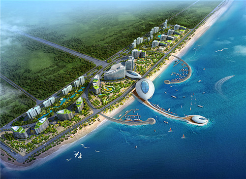 上海某健康城景觀概念方案效果圖設(shè)計(jì)