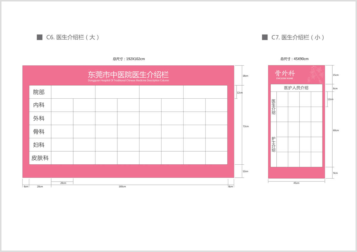 東莞中醫(yī)院整體導(dǎo)視系統(tǒng)設(shè)計
